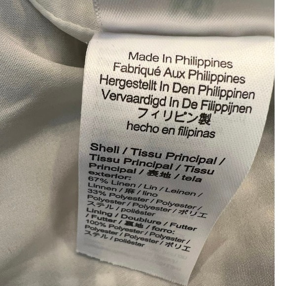 J. Crew Hayden Navy Blue/White Houndstooth crop pants, fully lined Size 10 - Picture 10 of 14